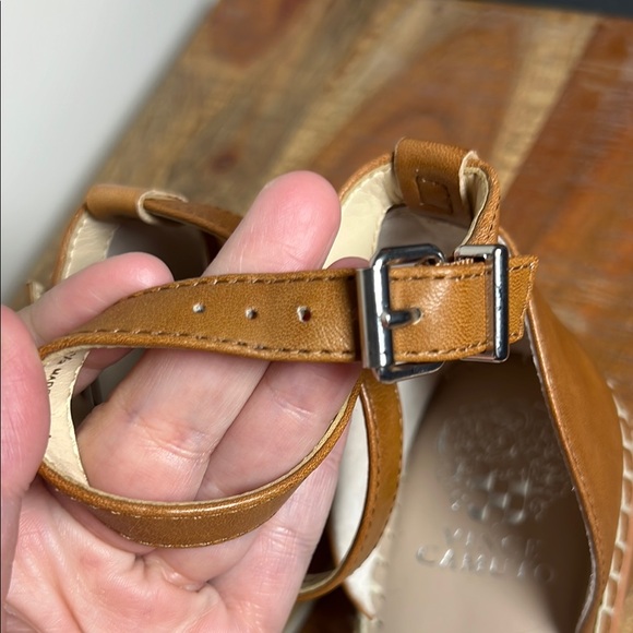 Vince Camuto Brown and Taupe Espadrille Sandals, Women’s 8 - Picture 9 of 9